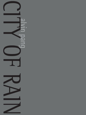 cover image of City of Rain
